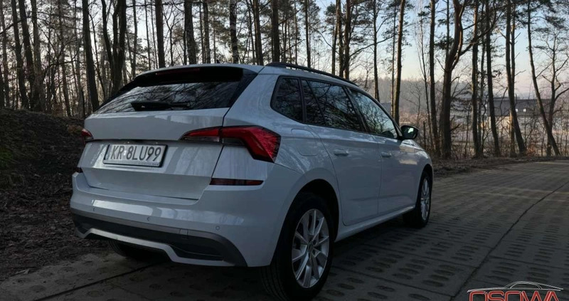 Skoda Kamiq cena 79999 przebieg: 54000, rok produkcji 2020 z Okonek małe 781